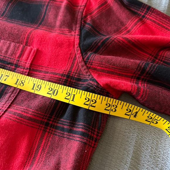 GAP Men's Long Sleeve Untucked Button Down Flannel Shirt - Picture 4 of 5